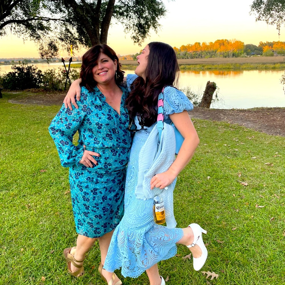 Veronica Beard Becky Silk Floral Ruched Dress